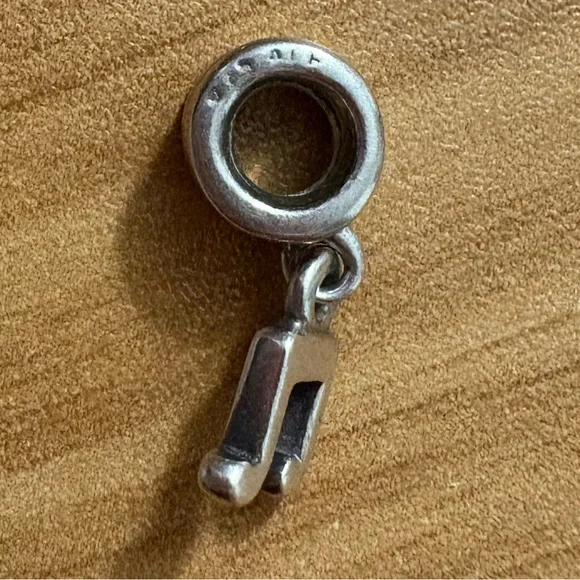 Pandora ALE 925 Retired Sterling Silver Music Note Dangle Charm Pre-Loved - Picture 4 of 5